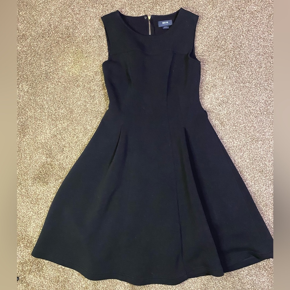 EUC Anthropologie Maeve Black Dress